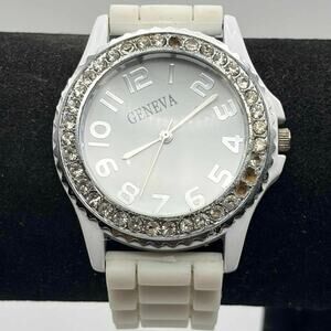 White Geneva Men’s Watch
